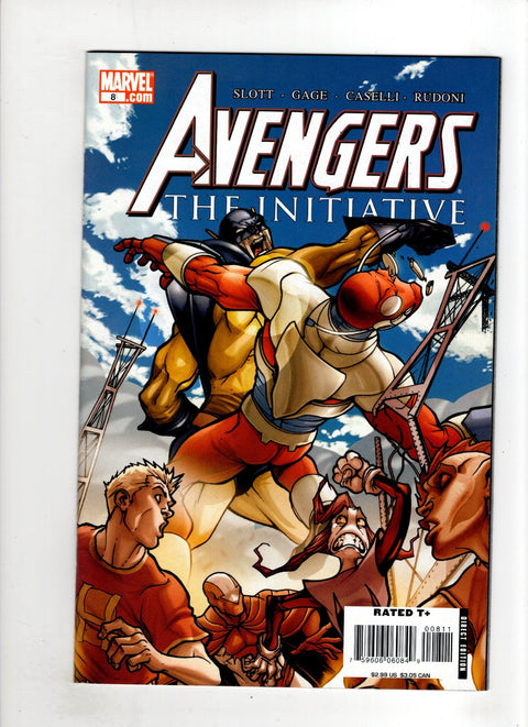 Avengers: The Initiative #8 (2007) Stefano Caselli Stefano Caselli Buy & Sell Comics Online Comic Shop Toronto Canada