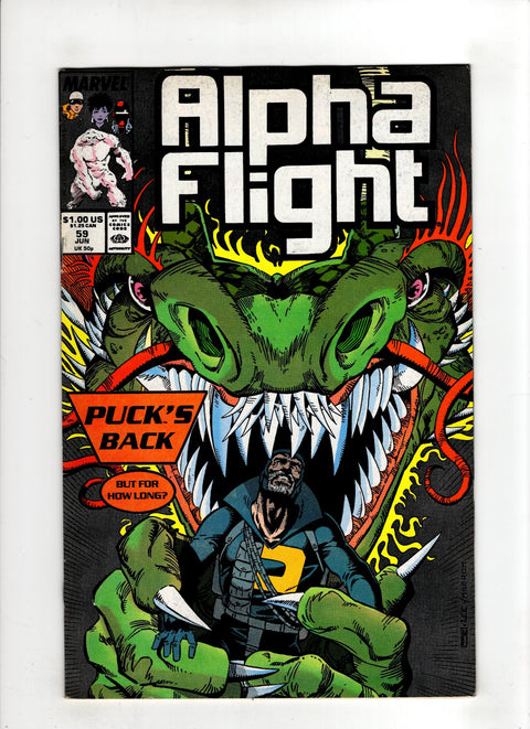 Alpha Flight, Vol. 1 #59 (1988) Buy & Sell Comics Online Comic Shop Toronto Canada