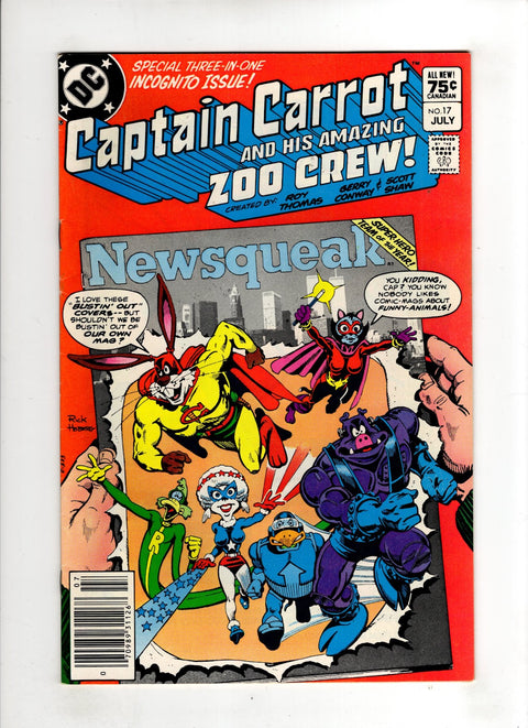 Captain Carrot and his Amazing Zoo Crew #17 (1983) Canadian Price Variant Canadian Price Variant Buy & Sell Comics Online Comic Shop Toronto Canada