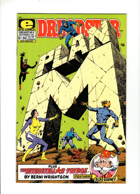 Dreadstar (Epic Comics), Vol. 1 #6 (1983) Buy & Sell Comics Online Comic Shop Toronto Canada