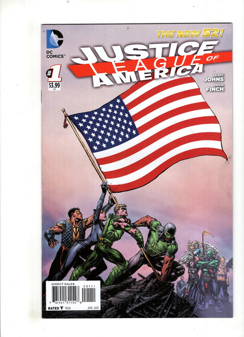Justice League of America, Vol. 3 #1 (Cvr A) (2013) David Finch A David Finch Buy & Sell Comics Online Comic Shop Toronto Canada