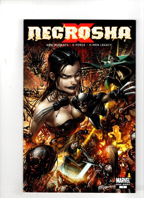 X Necrosha #1 (Cvr A) (2009) Clayton Crain A Clayton Crain Buy & Sell Comics Online Comic Shop Toronto Canada