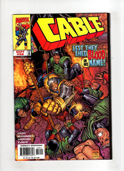 Cable, Vol. 1 #58 (1998) Buy & Sell Comics Online Comic Shop Toronto Canada