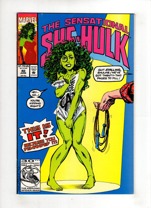 The Sensational She-Hulk, Vol. 1 #40 (1992) Buy & Sell Comics Online Comic Shop Toronto Canada
