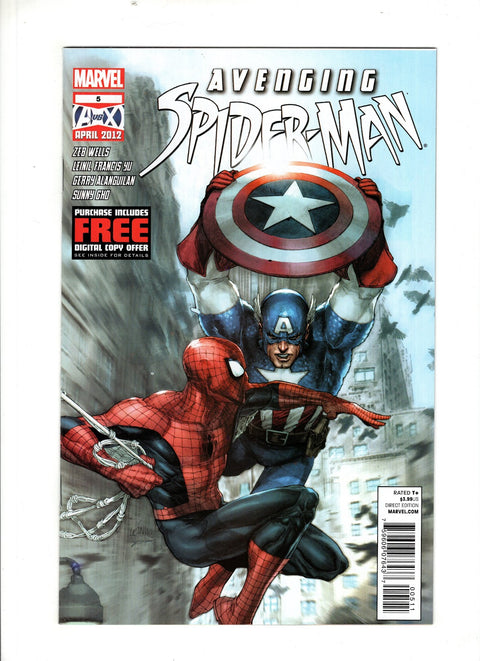 Avenging Spider-Man #5 (Cvr A) (2012) Leinil Francis Yu A Leinil Francis Yu Buy & Sell Comics Online Comic Shop Toronto Canada