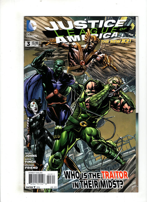 Justice League of America, Vol. 3 #3 (Cvr A) (2013) David Finch A David Finch Buy & Sell Comics Online Comic Shop Toronto Canada
