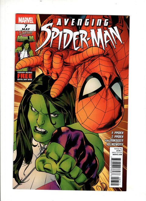 Avenging Spider-Man #7 (Cvr A) (2012) Stuart Immonen A Stuart Immonen Buy & Sell Comics Online Comic Shop Toronto Canada
