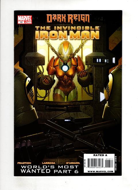 Invincible Iron Man, Vol. 1 #13 (Cvr A) (2009) Salvador Larroca A Salvador Larroca Buy & Sell Comics Online Comic Shop Toronto Canada