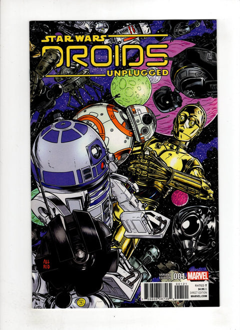 Star Wars: Droids Unplugged #1 (Cvr B) (2017) Michael D. Allred Variant B Michael D. Allred Variant Buy & Sell Comics Online Comic Shop Toronto Canada