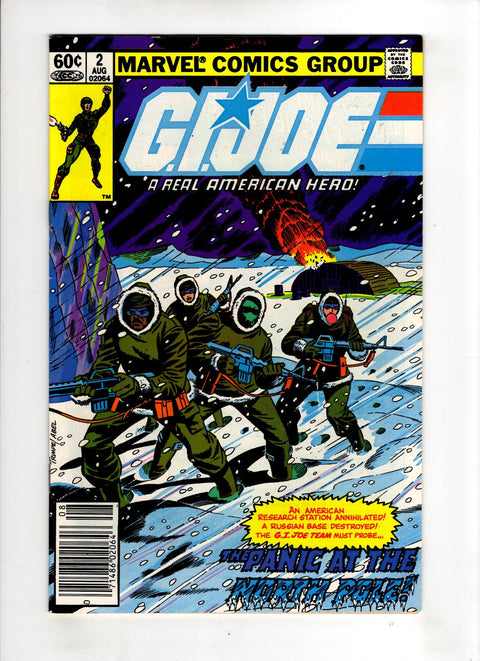 G.I. Joe: A Real American Hero (Marvel) #2 (1982) Newsstand Edition Newsstand Edition Buy & Sell Comics Online Comic Shop Toronto Canada