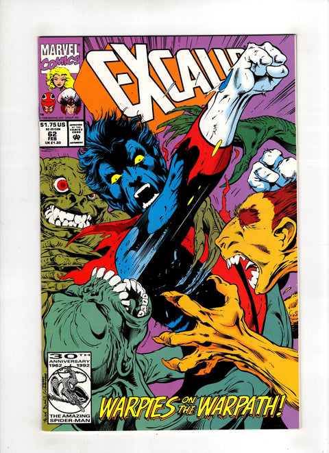 Excalibur, Vol. 1 #62 (Cvr A) (1992) A Buy & Sell Comics Online Comic Shop Toronto Canada
