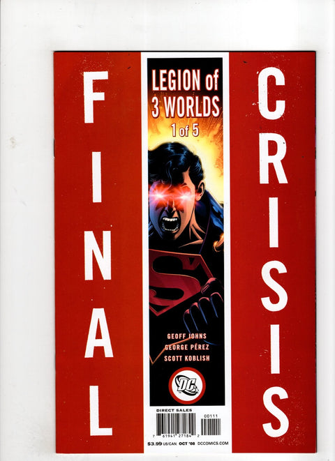 Final Crisis: Legion of Three Worlds #1 (Cvr B) (2008) Sliver B Sliver Buy & Sell Comics Online Comic Shop Toronto Canada