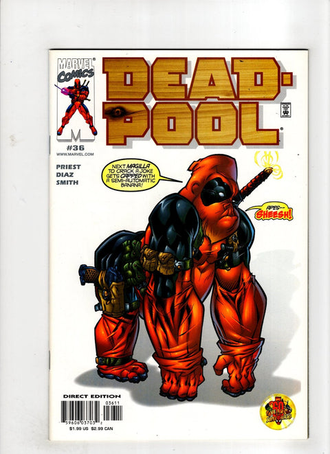 Deadpool, Vol. 2 #36 (1999) Buy & Sell Comics Online Comic Shop Toronto Canada