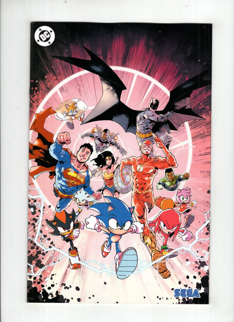 DC X Sonic The Hedgehog 1 Comic 1:25 Pablo M. Collar Incentive Virgin DC Comics 2025