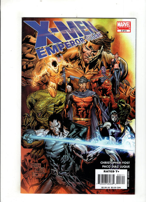 X-Men: Emperor Vulcan #3 (Cvr A) (2007) Billy Tan A Billy Tan Buy & Sell Comics Online Comic Shop Toronto Canada