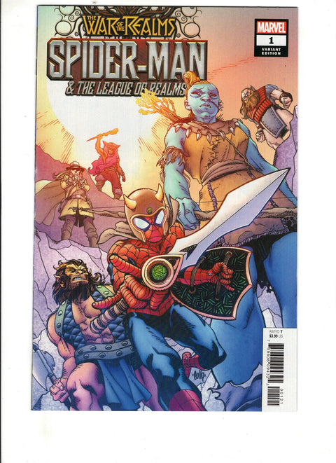 War of the Realms: Spider-Man & the League of Realm #1 (Cvr B) (2019) Cully Hamner B Cully Hamner Buy & Sell Comics Online Comic Shop Toronto Canada