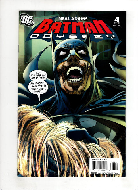 Batman: Odyssey, Vol. 1 #4 (Cvr A) (2010) Neal Adams A Neal Adams Buy & Sell Comics Online Comic Shop Toronto Canada
