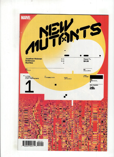 New Mutants, Vol. 4 #1 (Cvr D) (2019) Incentive Tom Muller Design Variant D Incentive Tom Muller Design Variant Buy & Sell Comics Online Comic Shop Toronto Canada