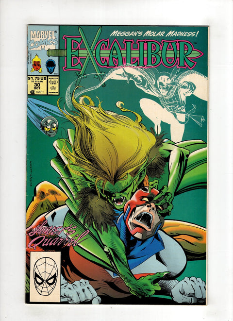 Excalibur, Vol. 1 #30 (Cvr A) (1990) A Buy & Sell Comics Online Comic Shop Toronto Canada