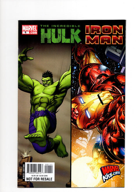 Iron Man / Hulk Sampler #1 (2008) Gary Frank & Joe Quesada Gary Frank & Joe Quesada Buy & Sell Comics Online Comic Shop Toronto Canada