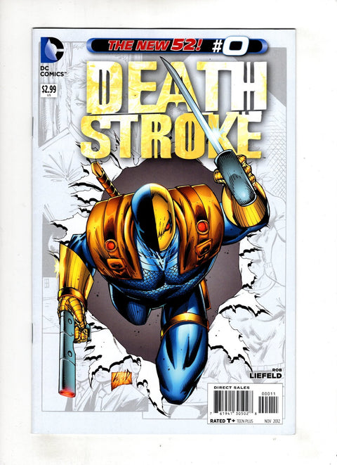 Deathstroke, Vol. 2 #0 (2012) Rob Liefeld Rob Liefeld Buy & Sell Comics Online Comic Shop Toronto Canada