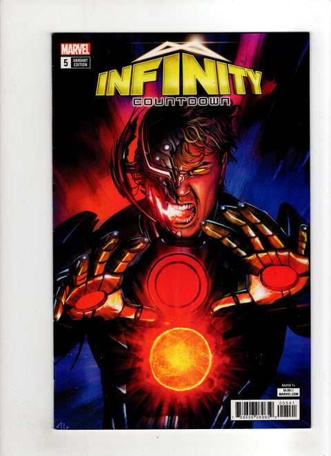 Infinity Countdown #5 (Cvr D) (2018) Variant Adi Granov Ultron Holds Infinity D Variant Adi Granov Ultron Holds Infinity Buy & Sell Comics Online Comic Shop Toronto Canada