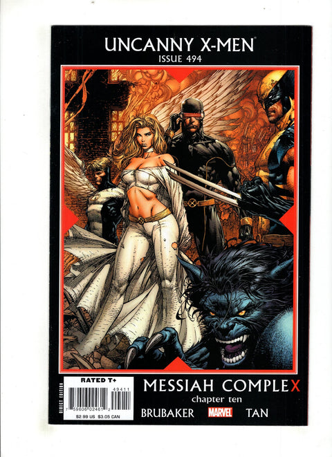Uncanny X-Men, Vol. 1 #494 (Cvr A) (2008) David Finch A David Finch Buy & Sell Comics Online Comic Shop Toronto Canada