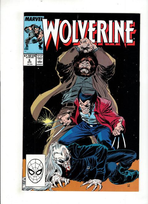 Wolverine, Vol. 2 #6 (Cvr A) (1988) A Buy & Sell Comics Online Comic Shop Toronto Canada