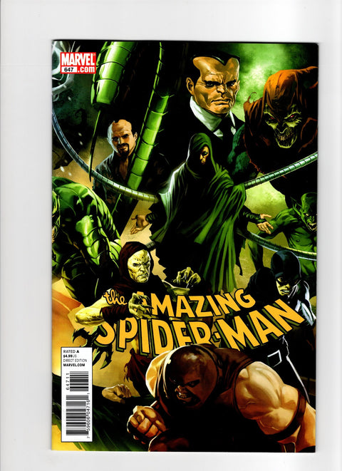 The Amazing Spider-Man, Vol. 2 #647 (Cvr A) (2010) Marko Djurdjević A Marko Djurdjević Buy & Sell Comics Online Comic Shop Toronto Canada