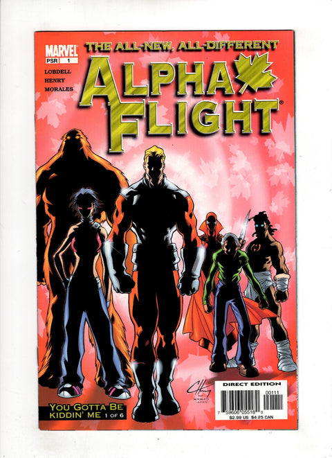 Alpha Flight, Vol. 3 #1 (2004) Buy & Sell Comics Online Comic Shop Toronto Canada