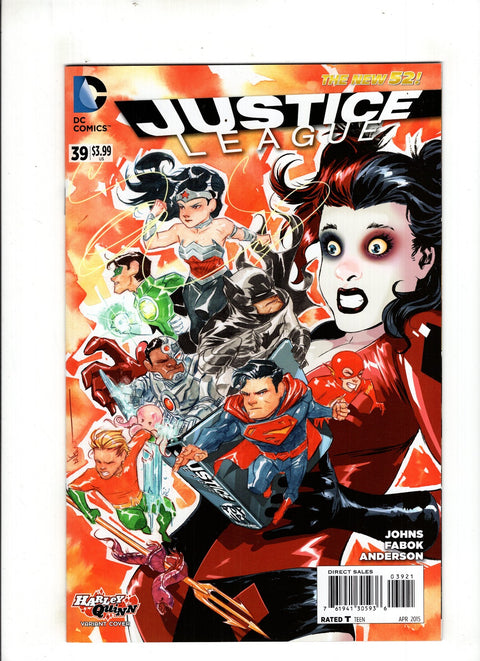 Justice League, Vol. 1 #39 (Cvr B) (2015) Harley Quinn Variant
