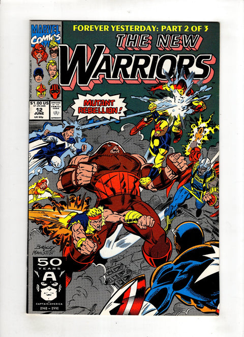 The New Warriors, Vol. 1 #12 (1991) Buy & Sell Comics Online Comic Shop Toronto Canada