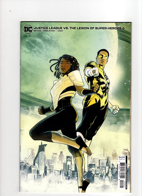 Justice League vs. The Legion of Super-Heroes #6 (Cvr B) (2022) Travis Moore Variant B Travis Moore Variant Buy & Sell Comics Online Comic Shop Toronto Canada