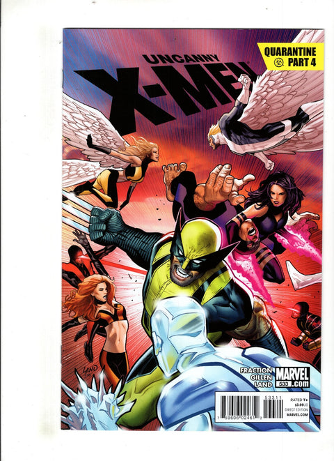 Uncanny X-Men, Vol. 1 #533 (Cvr A) (2011) Greg Land A Greg Land Buy & Sell Comics Online Comic Shop Toronto Canada
