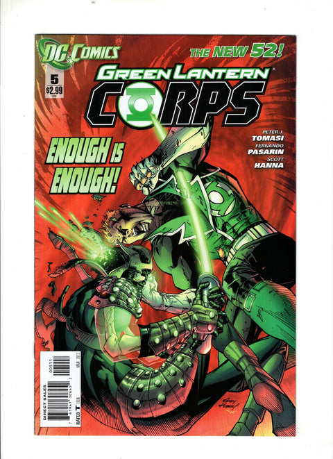 Green Lantern Corps, Vol. 2 #5 (Cvr A) (2012) Andy Kubert A Andy Kubert Buy & Sell Comics Online Comic Shop Toronto Canada