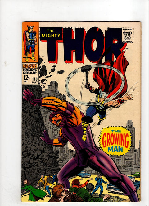 Thor, Vol. 1 #140 (1967) 1st app. The Growing Man Buy & Sell Comics Online Comic Shop Toronto Canada