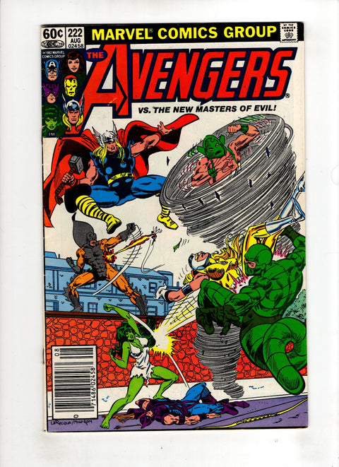 The Avengers, Vol. 1 #222 (1982) Newsstand Edition Newsstand Edition Buy & Sell Comics Online Comic Shop Toronto Canada