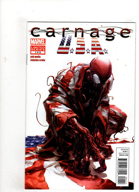 Carnage USA #1 (Cvr A) (2011) Clayton Crain A Clayton Crain Buy & Sell Comics Online Comic Shop Toronto Canada