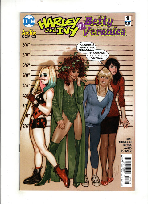 Harley and Ivy Meet Betty and Veronica #1 (Cvr B) (2017) Adam Hughes Variant B Adam Hughes Variant Buy & Sell Comics Online Comic Shop Toronto Canada