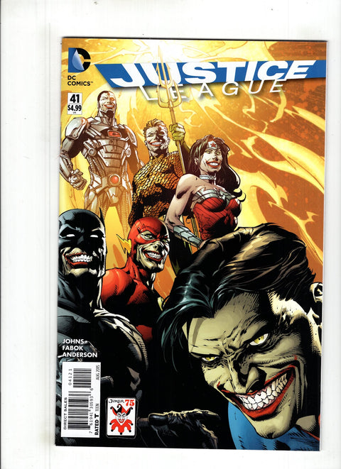 Justice League, Vol. 1 #41 (Cvr B) (2015) Joker Anniversary Edition
