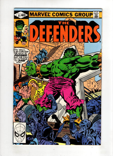 The Defenders, Vol. 1 #81 (1979) Buy & Sell Comics Online Comic Shop Toronto Canada