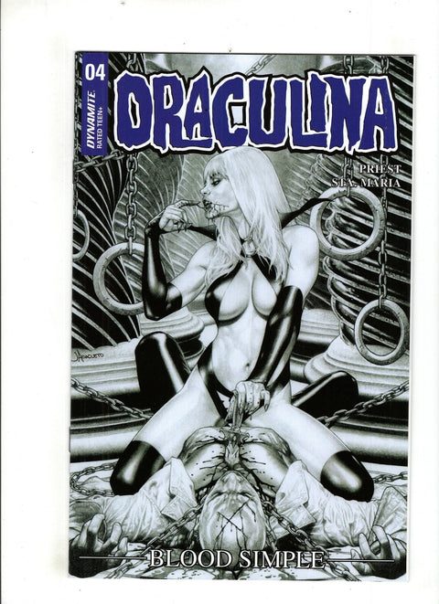 Draculina: Blood Simple #4 (Cvr P) (2023) Jay Anacleto Incentive B&W Variant P Jay Anacleto Incentive B&W Variant Buy & Sell Comics Online Comic Shop Toronto Canada