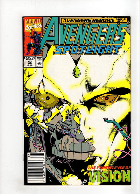 Avengers: Spotlight, Vol. 1 #40 (Cvr B) (1991) Newsstand Edition B Newsstand Edition Buy & Sell Comics Online Comic Shop Toronto Canada