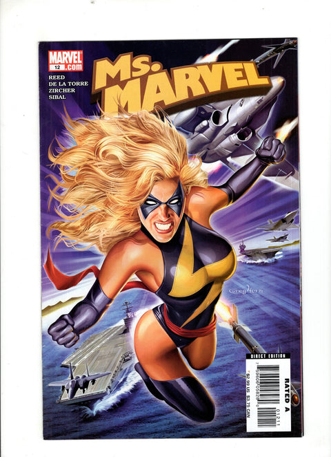 Ms. Marvel, Vol. 2 #12 (Cvr A) (2007) Greg Horn A Greg Horn Buy & Sell Comics Online Comic Shop Toronto Canada