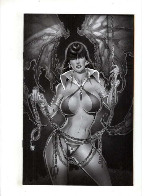 Vampirella, Vol. 6 #21 (Cvr S) (2021) 1:7 B&W Variant S 1:7 B&W Variant Buy & Sell Comics Online Comic Shop Toronto Canada