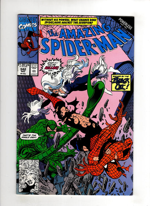 The Amazing Spider-Man, Vol. 1 #342 (1990) Buy & Sell Comics Online Comic Shop Toronto Canada
