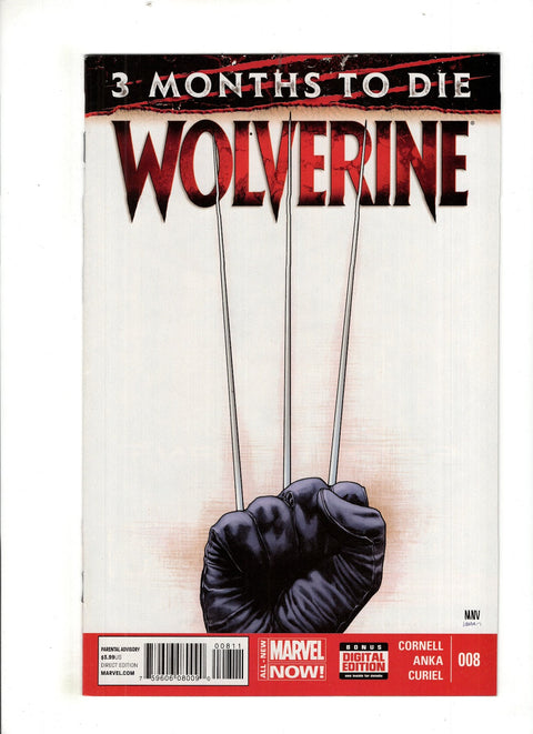 Wolverine, Vol. 6 #8 (Cvr A) (2014) Steve McNiven A Steve McNiven Buy & Sell Comics Online Comic Shop Toronto Canada