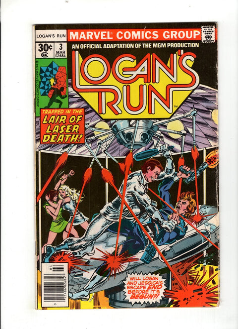 Logan's Run, Vol. 1 #3 (1976) Buy & Sell Comics Online Comic Shop Toronto Canada
