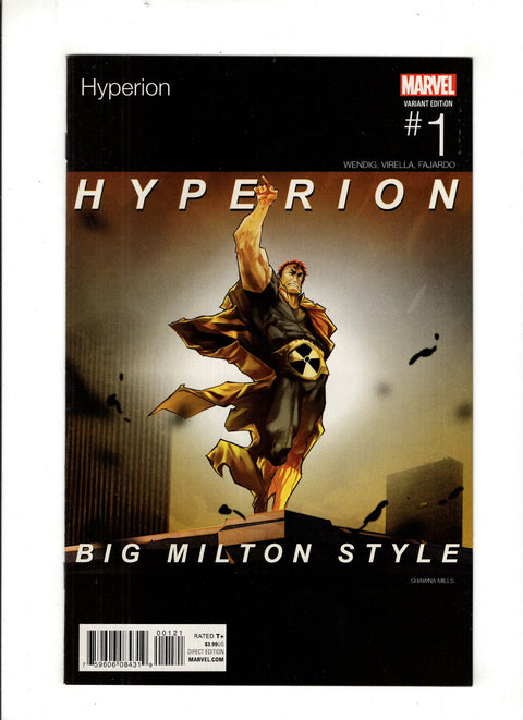 Hyperion (Marvel Comics), Vol. 1 #1 (Cvr B) (2016) Variant Shawna Mills Marvel Hip-Hop B Variant Shawna Mills Marvel Hip-Hop Buy & Sell Comics Online Comic Shop Toronto Canada
