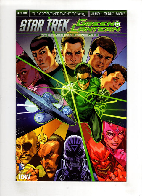 Star Trek / Green Lantern #6 (Cvr A) (2015) Stephen Mooney A Stephen Mooney Buy & Sell Comics Online Comic Shop Toronto Canada